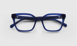 09 | eyebobs Overlook lay down eyeglass frames on neutral background