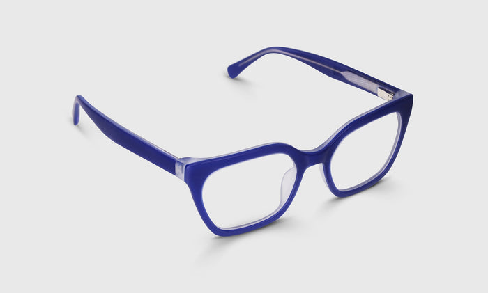  eyebobs Overlook Average, Cat-Eye, Readers, Blue Light, Prescription Glasses, Angle Image