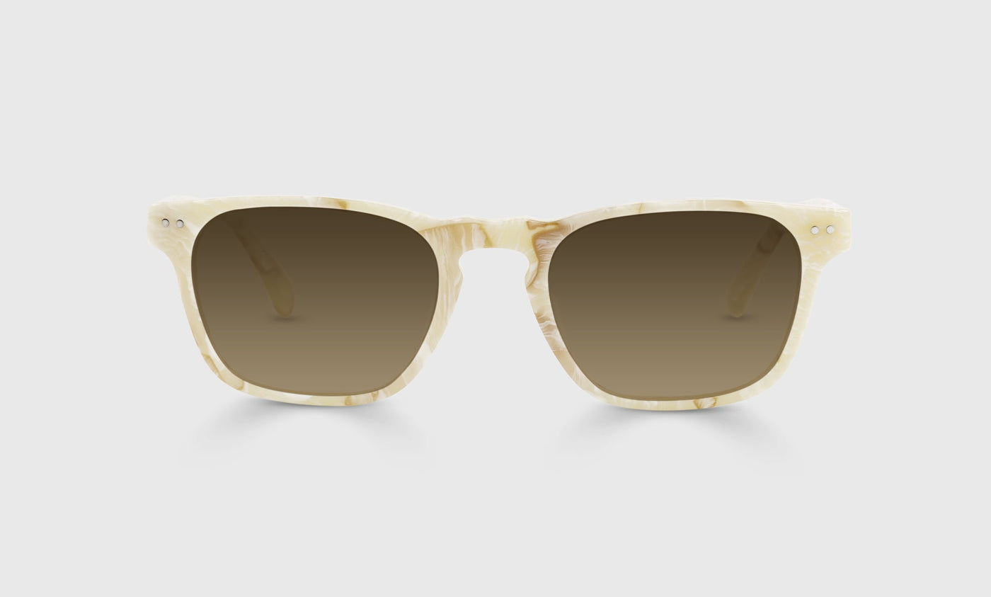 87-pb | eyebobs Old Sport, Average, Rectangle, Reader Sunglasses, Polarized Brown