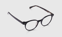 07 | eyebobs Case Closed angle eyeglass frames on neutral background