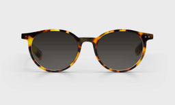 Case Closed Sunglasses with italian-designed acetate tortoise frame and polarized grey lenses with scratch resistant coating