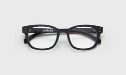 Biff Wide Color 00 - Matte Black Woodgrain Front and Temples