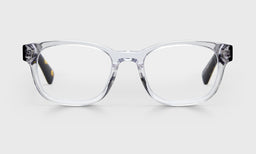 Biff Wide Color 20 - Crystal Front with Demi Tortoise Temples
