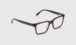 00 | Rabble-Rouser angled eyeglass frame on neutral background