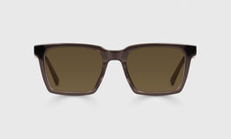 00-pb | Rabble-Rouser polarized brown front eyeglass frame on neutral background