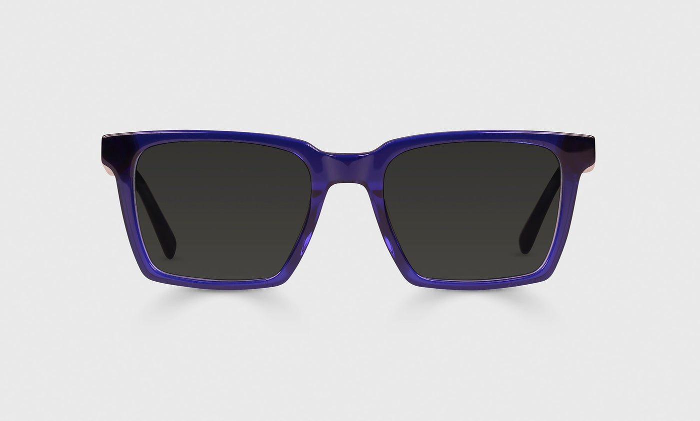 09-pg | Rabble-Rouser polarized grey front eyeglass frame on neutral background