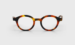 TV Party reading glasses with italian-designed acetate frame in classic tortoise pattern and scratch resistant lenses