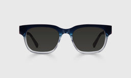 12-pg | Numero Uno front polarized grey eyeglass frames on neutral background