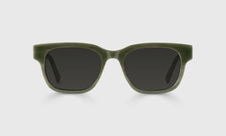 17-pg | Numero Uno front polarized grey eyeglass frames on neutral background