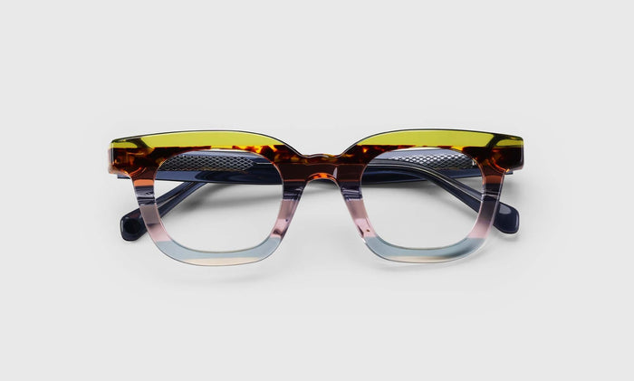  eyebobs Anomaly, Narrow, Square, Readers, Blue Light, Prescription Glasses, Laydown