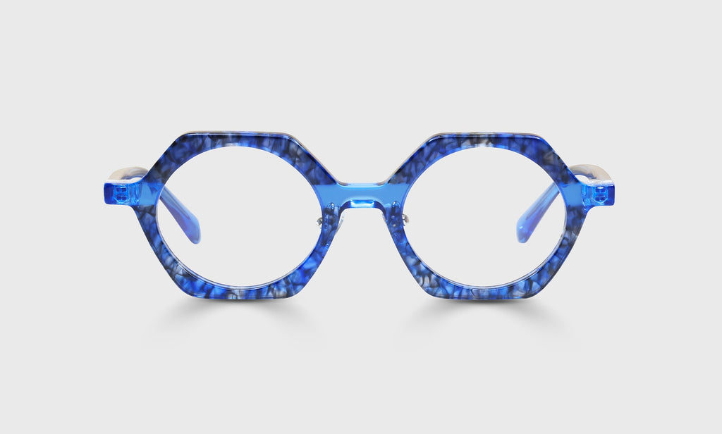 【藍ページ】 Straight-Edge Blue Light Glasses | eyebobs