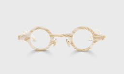 87 | eyebobs Wackadoodle, Round, Narrow, Readers, Blue Light, Prescription Glasses, Front