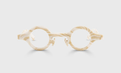 87 - White Marble Front and Temples