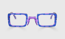 15 | eyebobs Hi Art, Wide, Rectangle, reader, blue light, prescription sunglasses, front image