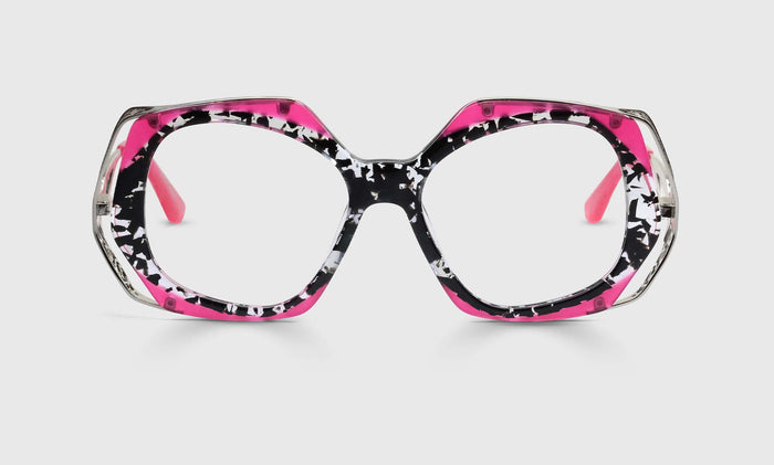 eyebobs Muse, Wide, Geometric, readers, blue light, prescription glasses, front image