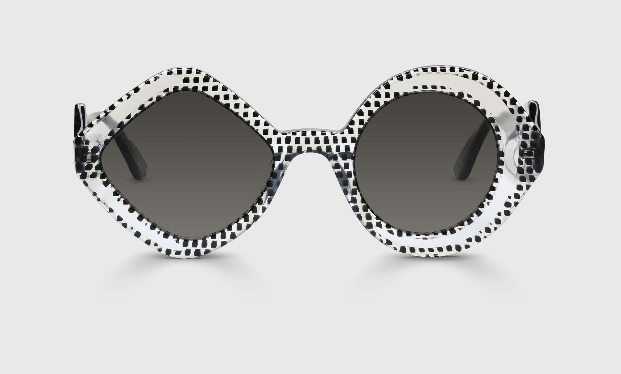 00-pg | eyebobs Eh-Symmetrical, Geometric, Wide, bifocal reader sunglasses, polarized grey sunglasses