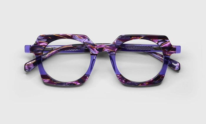  eyebobs Chutzpah'd Wide, Square, Readers, Blue Light, Prescription Glasses, Laydown Image