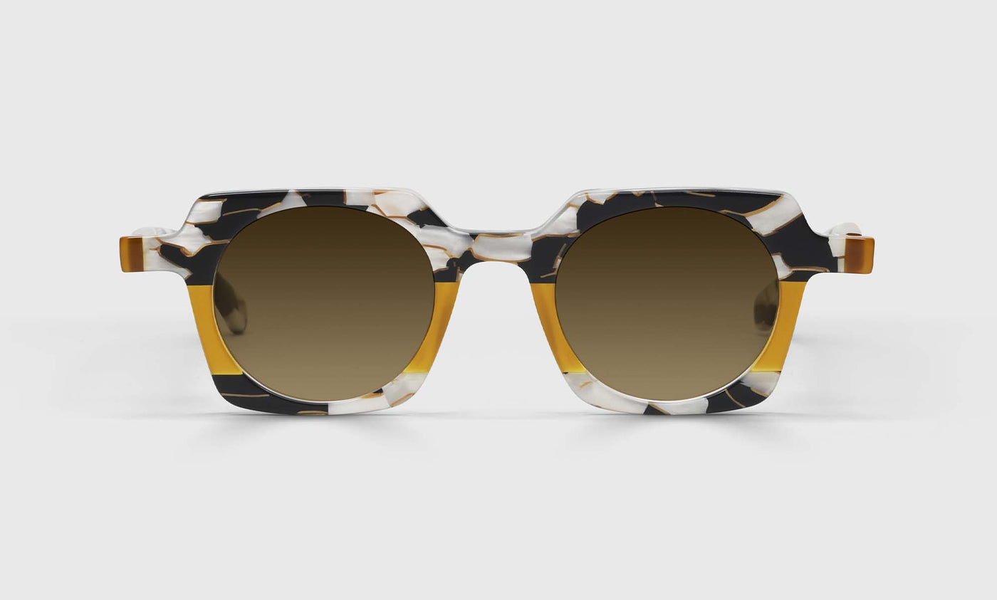 99-pb | eyebobs Chutzpah'd Wide, Square, Reader Sunglasses, Polarized Brown