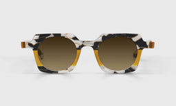 99-pb | eyebobs Chutzpah'd Wide, Square, Reader Sunglasses, Polarized Brown