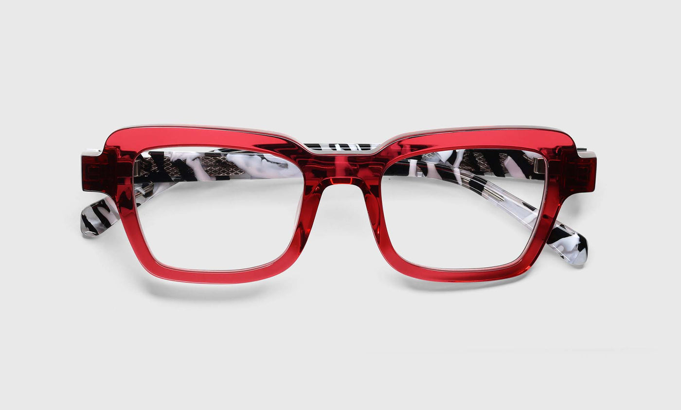 45 | eyebobs Large and In Charge, Wide, Square, readers, blue light, prescription glasses, laydown image 