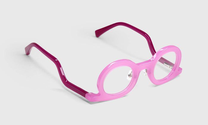  eyebobs Temple Tantrum, Narrow, Round, readers, blue light, prescription glasses, angled image