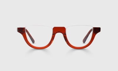 01 - Garnet Red Crystal Front and Temples