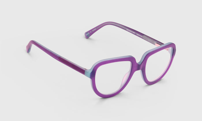 eyebobs The Big Tiny, Narrow, Round, Readers, Blue Light, Prescription Glasses, Angle Image