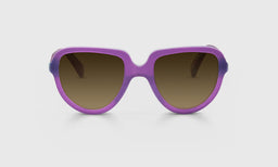 10-pb | eyebobs The Big Tiny, Narrow, Round, Bifocal Reader Sunglasses, Polarized Brown Sunglasses