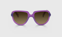 10-pb | eyebobs The Big Tiny, Narrow, Round, Bifocal Reader Sunglasses, Polarized Brown Sunglasses
