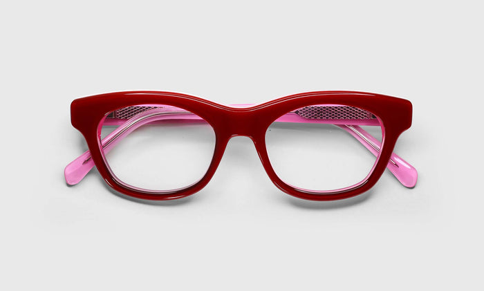  bold Eyebobs Bumfuzzle, Round, Average, readers, blue light, prescription glasses, lay down image