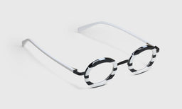 00 | eyebobs Pinhead Round, Narrow, Reader, Blue Light, Prescription Glasses, Angle Image