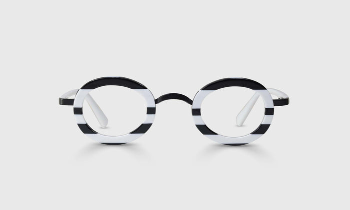  eyebobs Pinhead Round, Narrow, Reader, Blue Light, Prescription Glasses, Front Image