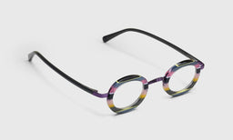 15 | eyebobs Pinhead Round, Narrow, Reader, Blue Light, Prescription Glasses, Angle Image