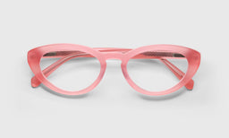 45 | eyebobs Fat Cat, Cat Eye, Wide, Reader, Blue Light, Prescription Glasses, Laydown Image