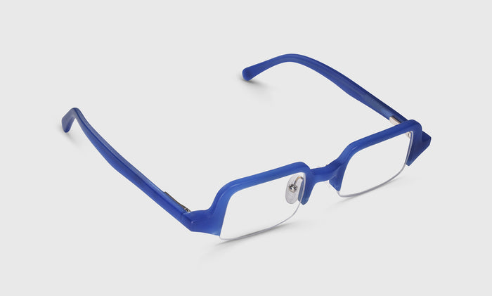  eyebobs Who Nose, Half-Rim, Wide, Readers, Prescription Glasses, Angle Image