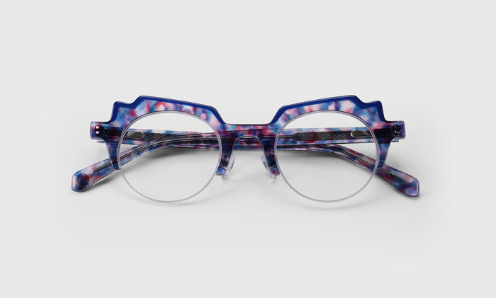  eyebobs High-Low, Half-Rim, Average, Reader, Prescription Glasses, Laydown Image