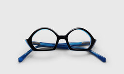 00 | eyebobs Dew Drop, Average, Geometric, Readers, Blue Light, Prescription Glasses, Laydown Image