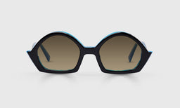 00-pb | eyebobs Dew Drop, Average, Geometric, Reading Sunglasses, Polarized Brown