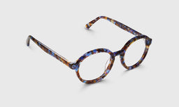 10 | eyebobs Roko Voko, Round, Average, Readers, Blue Light, Prescription Glasses, Angle Image