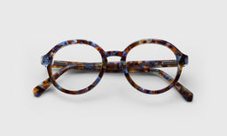10 | eyebobs Roko Voko, Round, Average, Readers, Blue Light, Prescription Glasses, Laydown Image