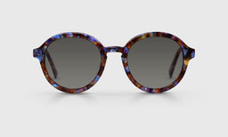10-pg | eyebobs Roko Voko, Round, Average, Bifocal Reader Sunglasses, Polarized Grey Sunglasses