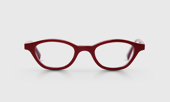 01 - Triple-Layered Red Front and Temples
