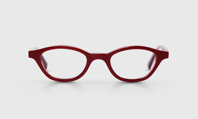 01 - Triple-Layered Red Front and Temples / Average / Readers / 0.00