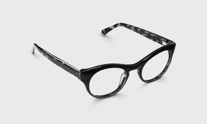  eyebobs Biddy Dear, Cat Eye, Average, Readers, Blue Light, Prescription Glasses, Angle Image
