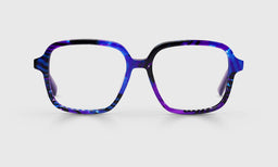 10 | eyebobs Peer Review Square, Wide, Readers, Blue Light, Prescription Glasses, Front Image