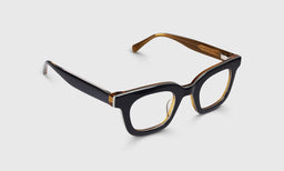 00 | eyebobs Signal Fire, Square, Average, Readers, Blue Light, Prescription Glasses, Angle Image