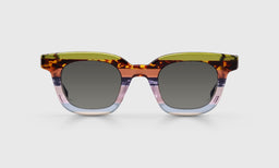 10-pg | eyebobs Signal Fire, Square, Average, Bifocal Reader Sunglasses, Polarized Grey Sunglasses