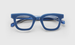 11 | eyebobs Signal Fire, Square, Average, Readers, Blue Light, Prescription Glasses, Laydown Image