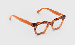 19 | eyebobs Signal Fire, Square, Average, Readers, Blue Light, Prescription Glasses, Angle Image