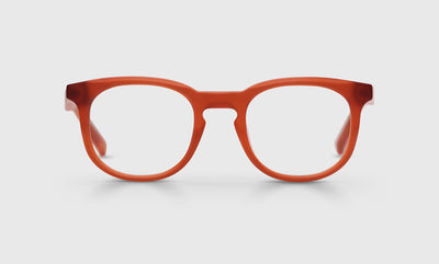 76 - Matte Sunset Orange Front and Temples / Average / Readers / 0.00